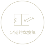 定期的な換気